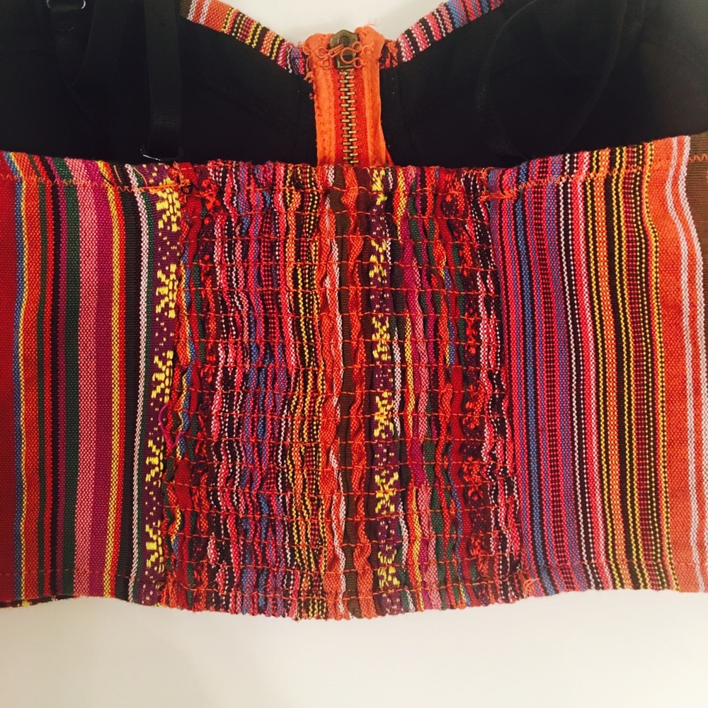 Multi Color Bustier - Picture 3 of 4